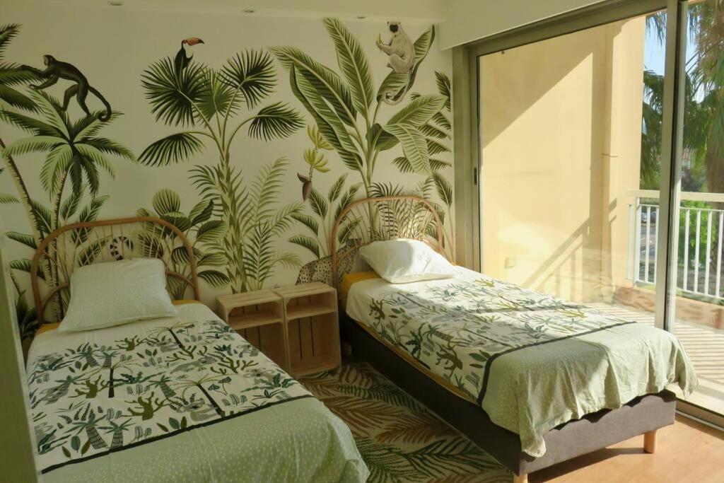 Appartement Lumineux 6 Places Avec Vue Sur Marina Mandelieu Esterno foto