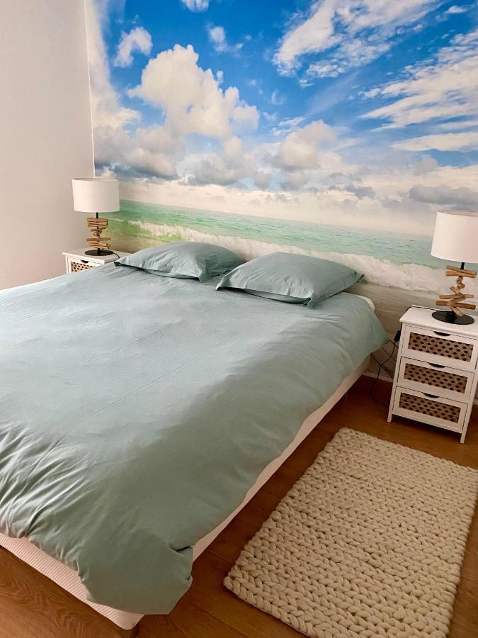 Appartement Lumineux 6 Places Avec Vue Sur Marina Mandelieu Esterno foto
